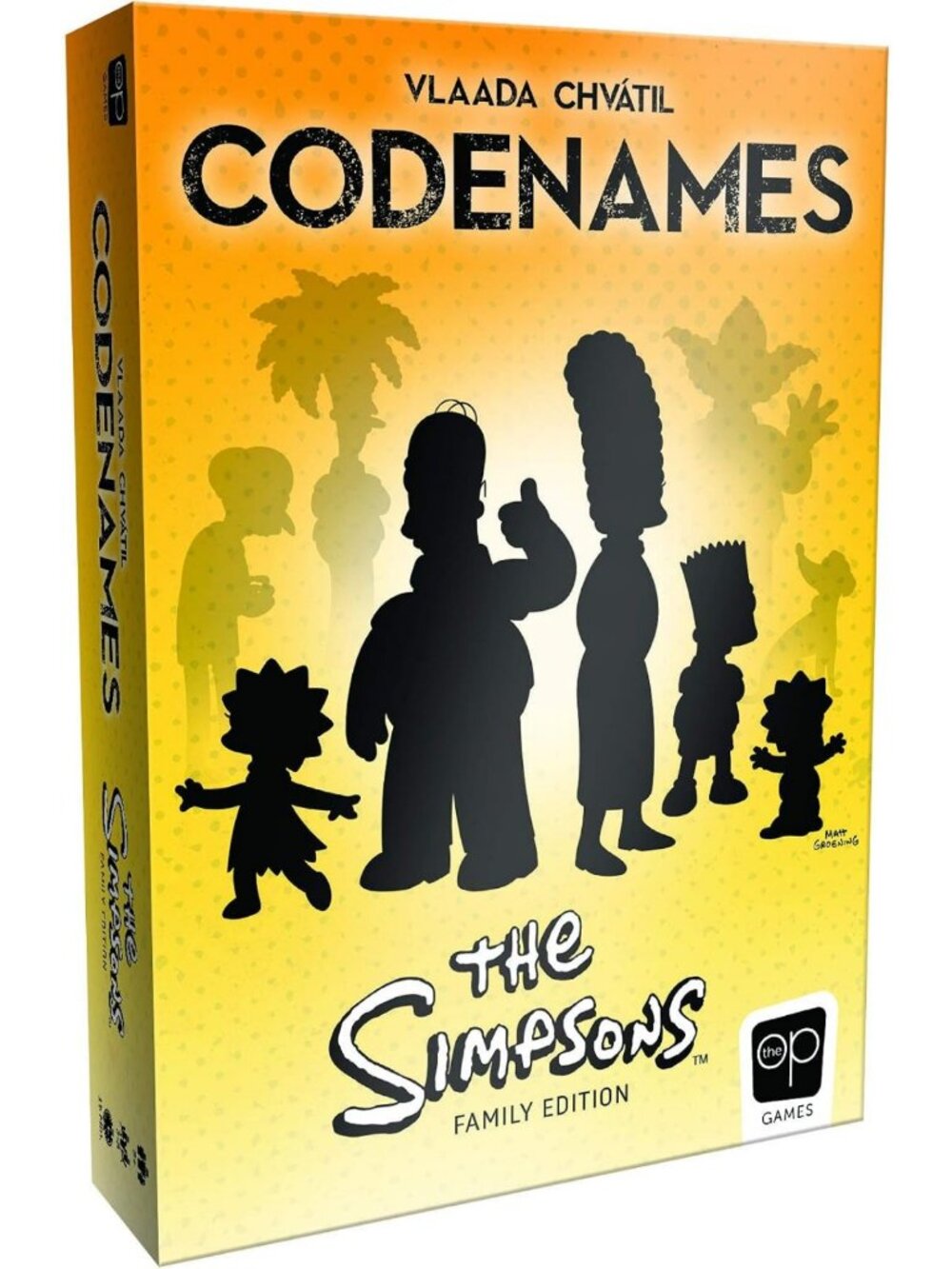 Simpsons Edition Codenames Game | Fun Family Board Game with Iconic Artwork